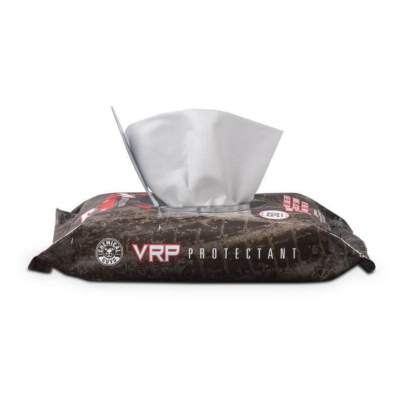 VRP Protectant Car Wipes for Vinyl, rubber and plastic (50 wipes)