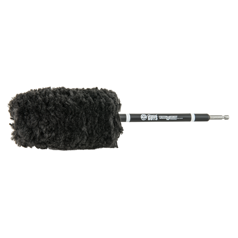 Power Woolie Microfiber Wheel Brush with Drill Adapter – Chemical