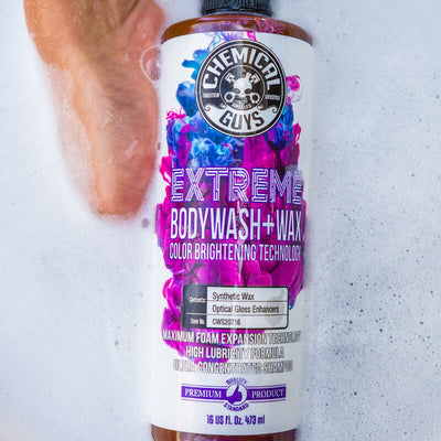 Extreme Bodywash & Wax Car Wash Soap with Color Brightening Technology, 16 fl. oz
