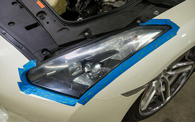 How to restore oxidized headlights