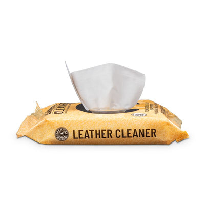 Leather Cleaner Car Cleaning Wipes for Leather, Vinyl, and Faux Leather (50 Wipes)