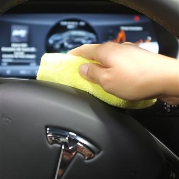 Yellow - Microfiber Applicator Premium Grade (2 Pack)