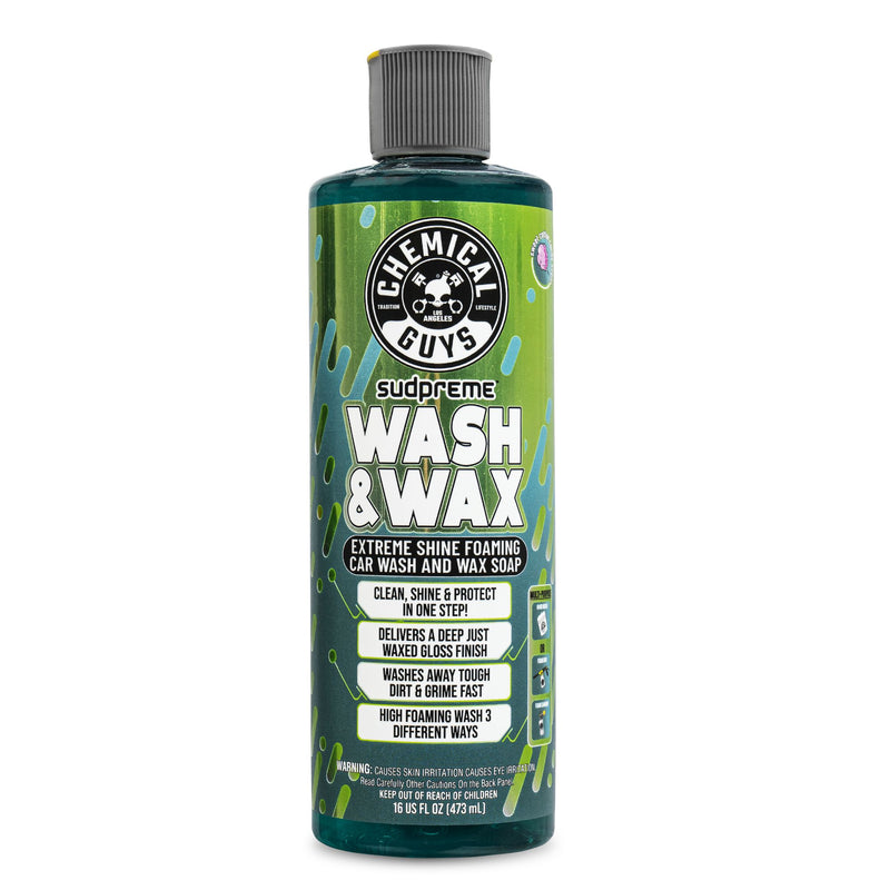 NEW! Sudpreme Wash & Wax Extreme Shine Foaming Car Wash Soap 473ml (16oz)