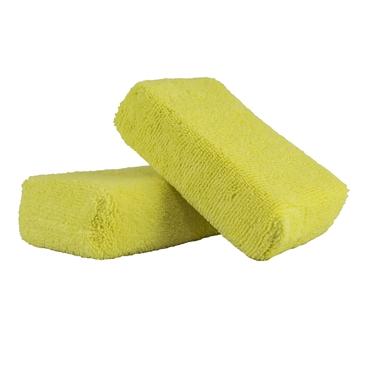 Yellow - Microfiber Applicator Premium Grade (2 Pack)