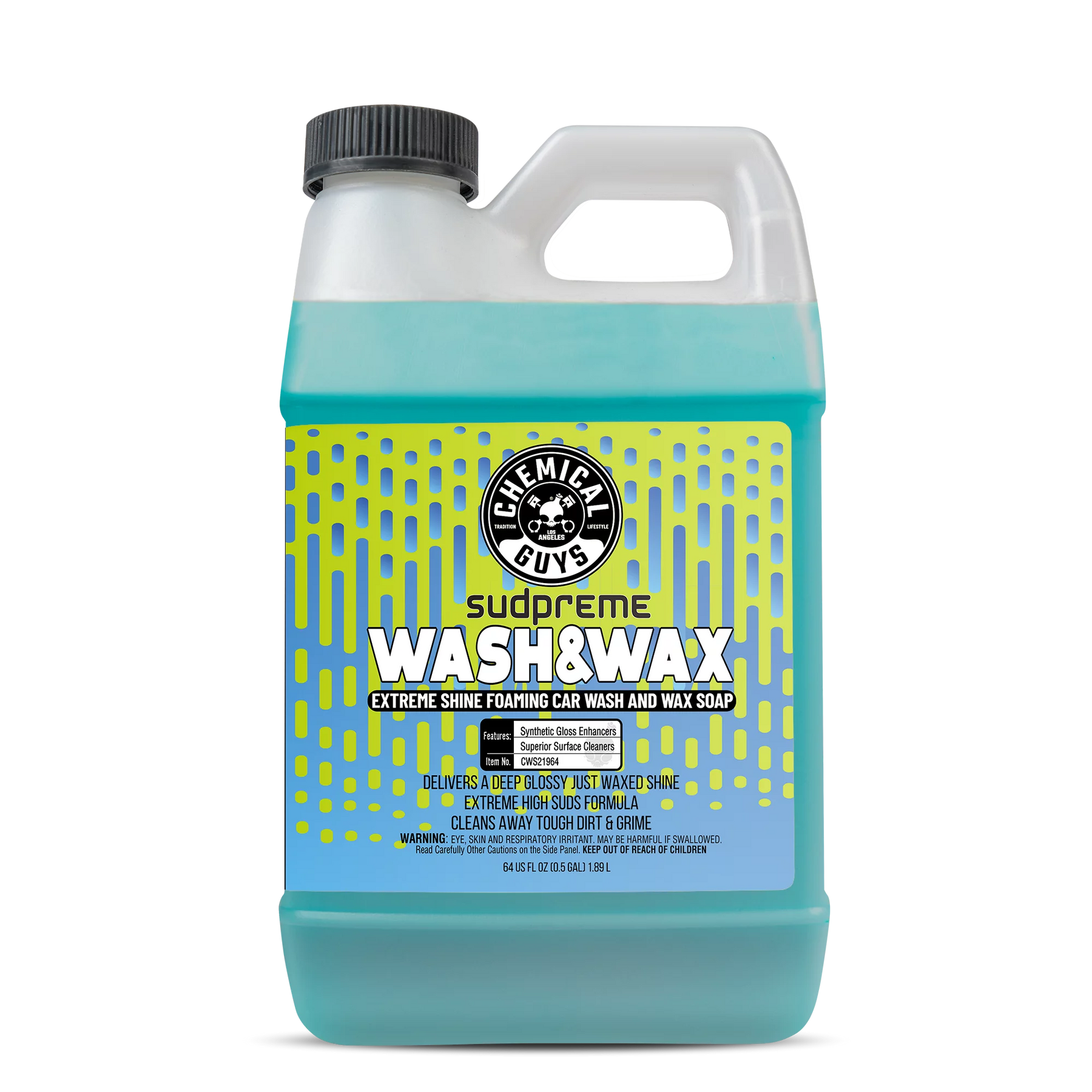 Sudpreme Wash & Wax Car Wash Soap 1.9L (64 Fl. Oz.) Chemical Guys NZ powered by Lovecars
