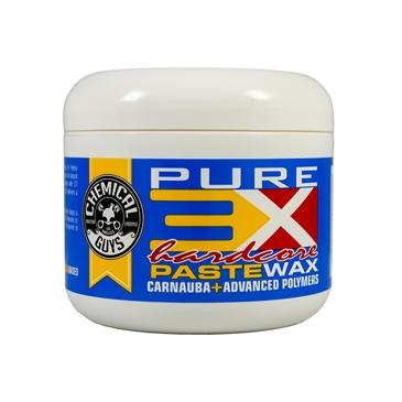 XXX Hard Core Pure Carnauba Paste Wax+Advanced Polymers (8 oz) Single Jar.