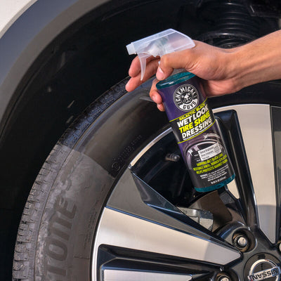 Galactic Black Wet Look Tyre Shine Dressing 473ml