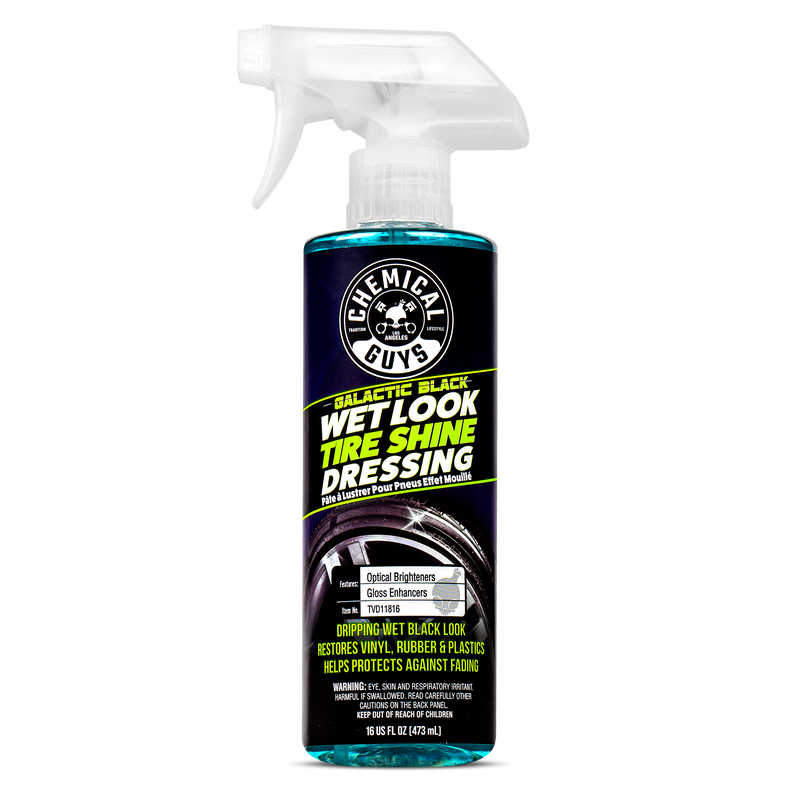 Galactic Black Wet Look Tyre Shine Dressing 473ml