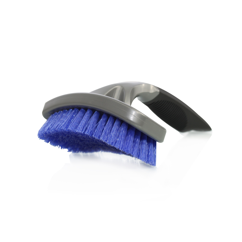 Curved Lightning Fast Tire Brush-Professional Exterior Auto Detailing Induro-Brush 