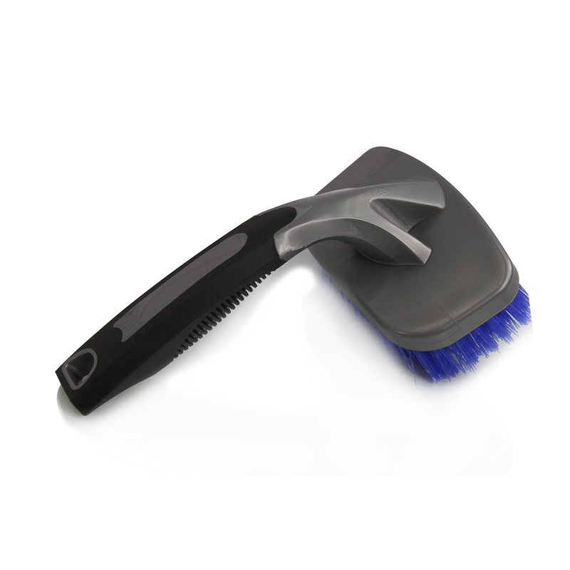 Curved Lightning Fast Tire Brush-Professional Exterior Auto Detailing Induro-Brush 