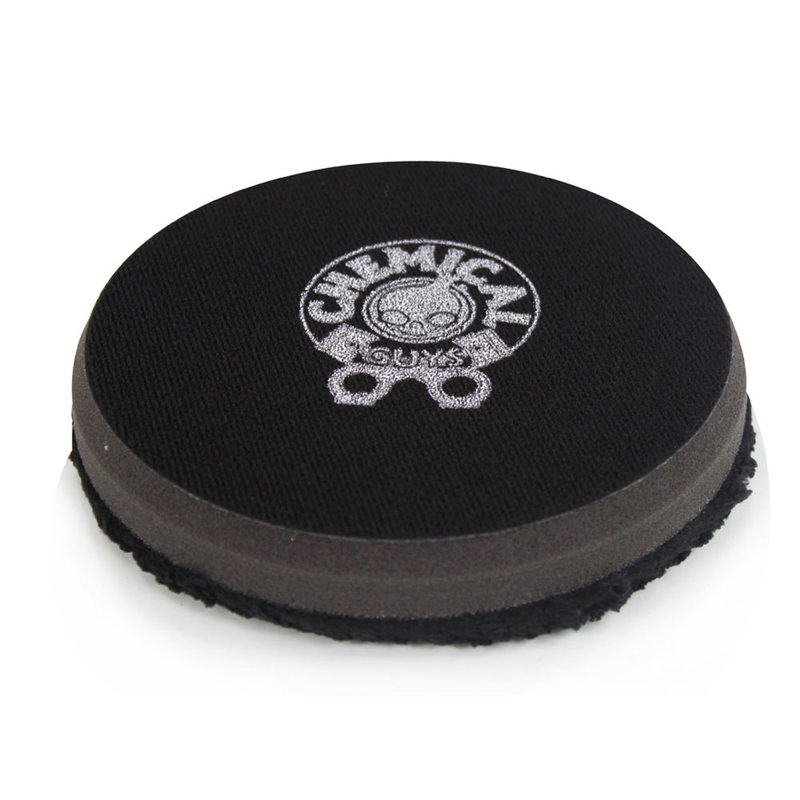 Finishing Micro Fiber Pad, Black Inner Foam, 3/4" Thickness (1pcs) 4" diameter only