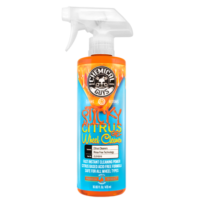 Sticky Gel Citrus Wheel Cleaner