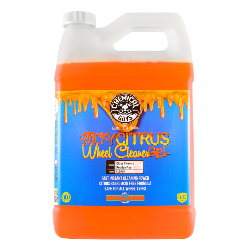 Sticky Gel Citrus Wheel Cleaner