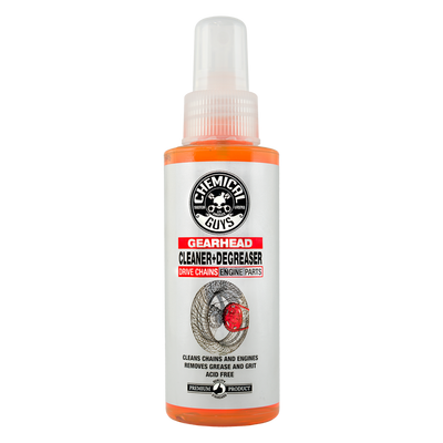 Gearhead Motorcycle Cleaner & Degreaser for Drivechains and Engine Parts (4 oz)