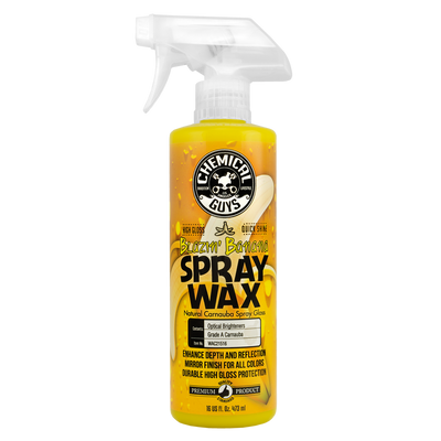 Blazin' Banana Spray Wax Natural Carnauba Spray Gloss (16 oz, 473ml)