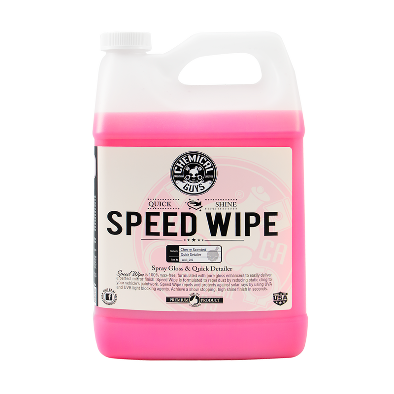 Speed Wipe Spray & Streak Free Quick Shine (Anti Static) (1 Gal, 3.79L)