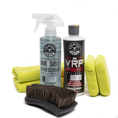 Rubber and Vinyl Floor Mat Cleaning Kit