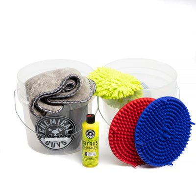 2 Bucket Wash Starter Kits - Choose your soap and size
