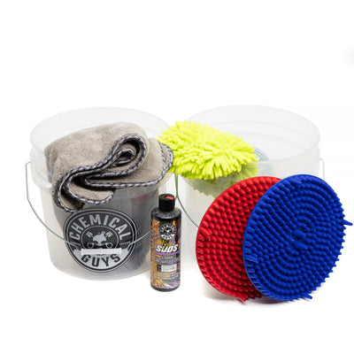 2 Bucket Wash Starter Kits - Choose your soap and size