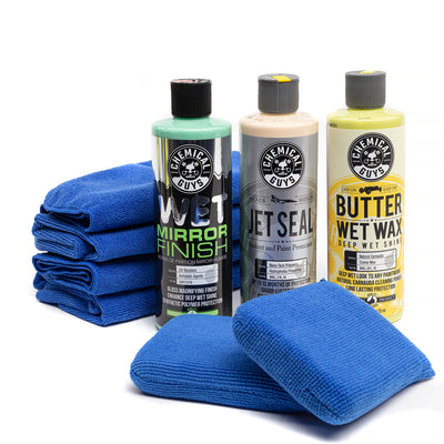 Easy Shine Kit- Any Coloured Car - Quick & Easy Glaze Jetseal & Wax Shine