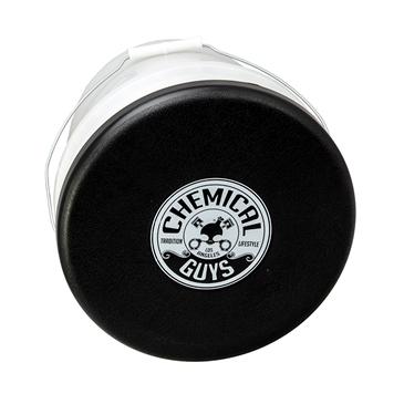 Chemical Guys-Bucket Lid Cap. Black With White Printed Logo (1 Unit)